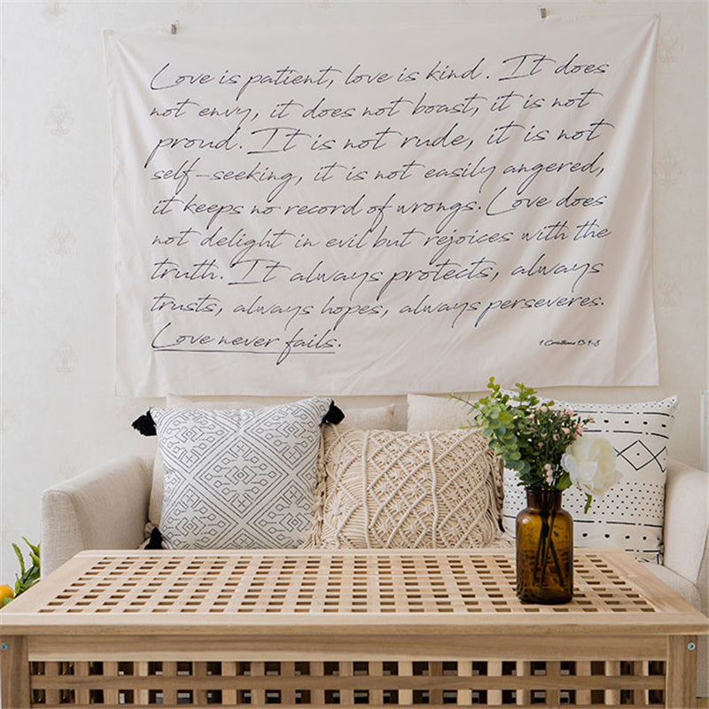 Abstract Couple Minimalist Line Tapestry for Decor